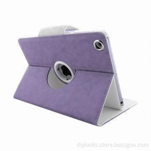High-quality Protective PU Leather Case for iPad Mini with Sleep/Wake-up Function and Holder